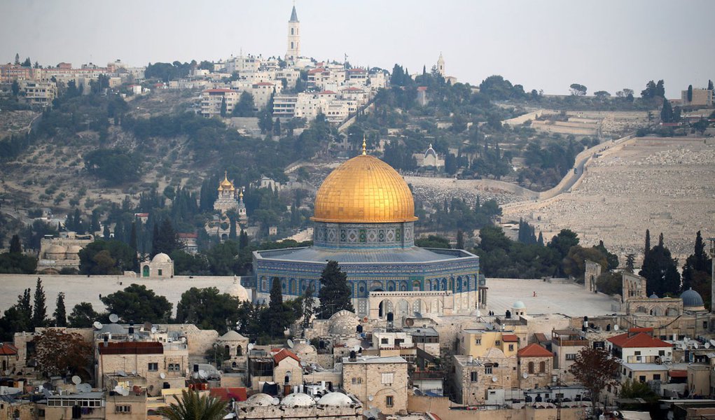 Visão geral da cidade de Jerusalém 05/12/2017 REUTERS/Ammar Awad