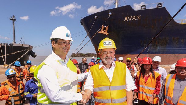05/09/2017- Visita ao porto do itaqui Foto: Ricardo Stuckert