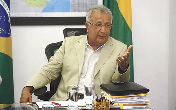 Representante da Igreja Baptista e recebido por Jackson Barreto