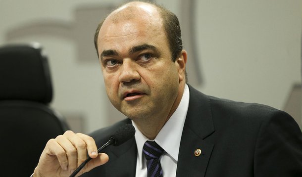 Brasília - O procurador-geral do Trabalho, Ronaldo Fleury, durante reunião das comissões de Assuntos Econômicos (CAE) e de Assuntos Sociais (CAS) para debate sobre a reforma trabalhista .(Marcelo Camargo/Agência Brasil)