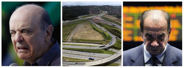 José Serra, Rodoanel, Aloysio Nunes .2
 