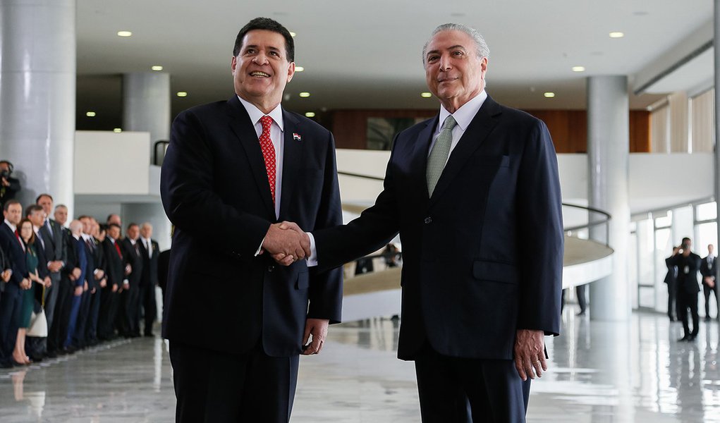 (Brasília - DF, 21/08/2017) Visita Oficial do Presidente do Paraguai, Horacio Cartes. Foto: Beto Barata/PR