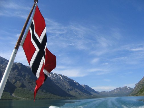 Bandeira da Noruega. Foto: mroach/Flickr/Creative Commons
