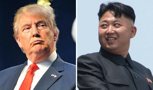 Donald Trum e Kim Jong-un, da Coreia do Norte