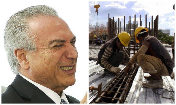 Michel Temer, construção civil