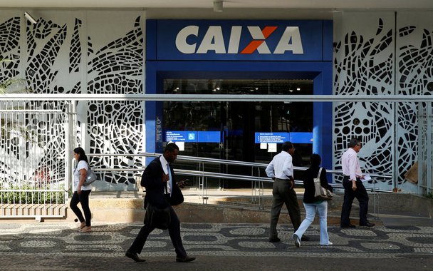 Agência da Caixa Econômica Federal no Rio de Janeiro. 20/08/2014 REUTERS/Pilar Olivares