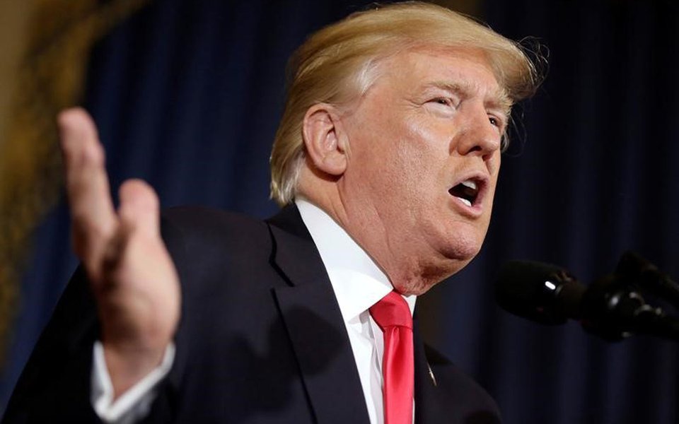 Presidente dos Estados Unidos, Donald Trump, durante evento na Casa Branca, em Washington 24/07/2017 REUTERS/Joshua Roberts