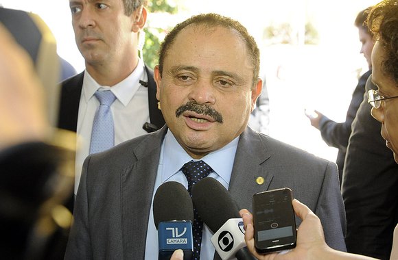Brasília- DF- Brasil- 12/07/2016- Presidente interino da Câmara, dep. Waldir Maranhão (PP-MA) concede entrevista. Foto: 