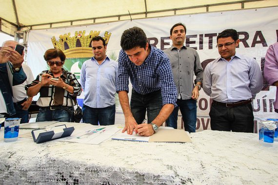 Ordem de serviço no José Tenório. Foto: Pei Fon/ Secom Maceió