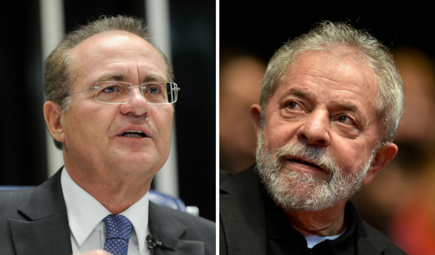 Renan Calheiros e Lula