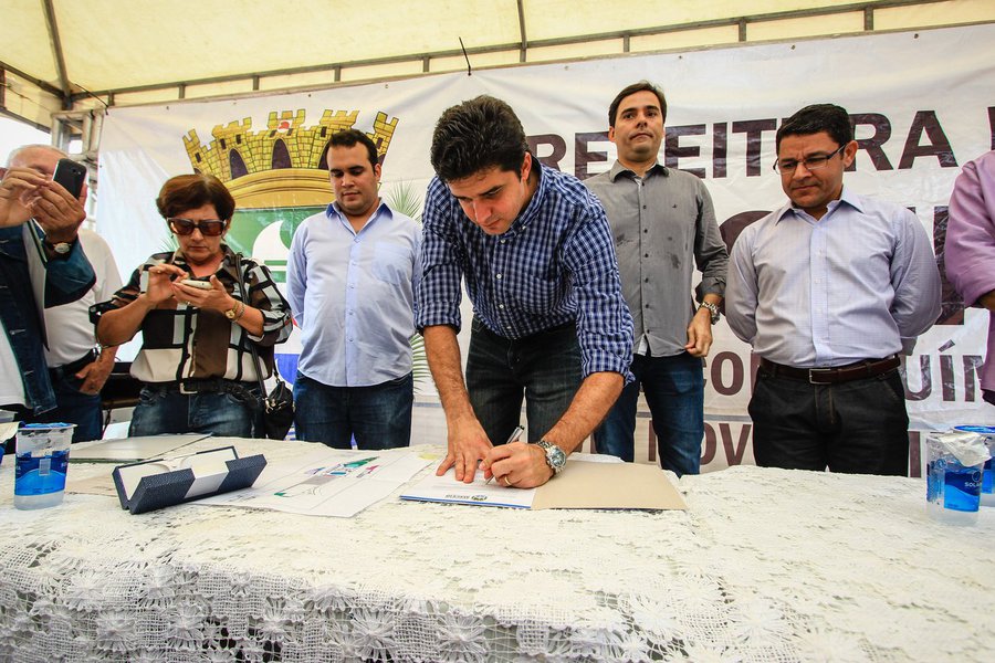 Ordem de serviço no José Tenório. Foto: Pei Fon/ Secom Maceió