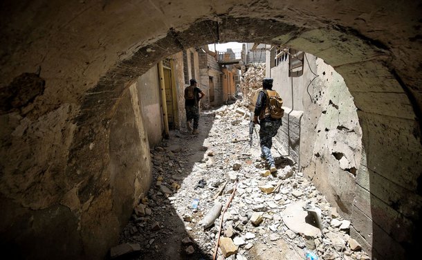 Tropas do Iraque em Mosul, terrorismo, Estado islâmico