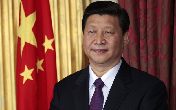 China Vice-President Xi Jinping stands during a trade agreement ceremony between the two countries at Dublin Castle in Dublin, Ireland February 19, 2012. REUTERS/David Moir (IRELAND - Tags: POLITICS BUSINESS HEADSHOT) - RTR2Y43M