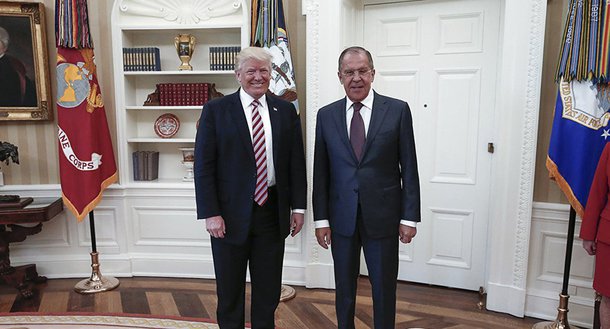 Trump e Lavrov