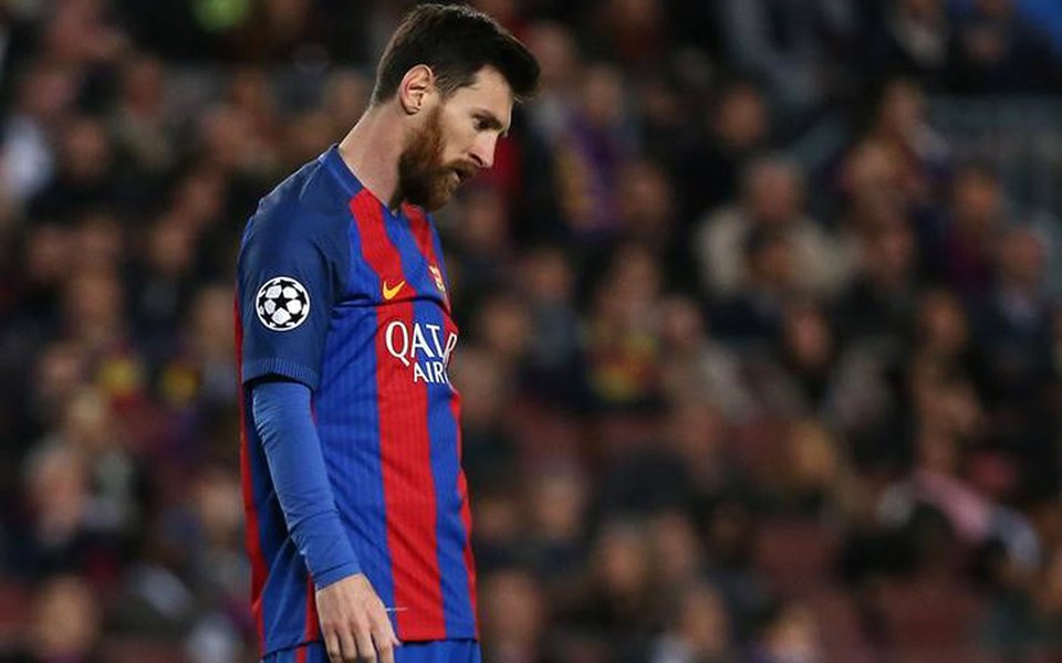 Jogador do Barcelona Lionel Messi, na Espanha. 19/04/2017 Reuters/Sergio Perez