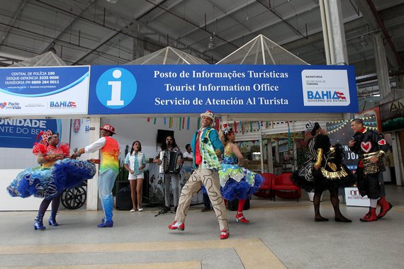 Prévia do X Campeonato de Quadrilhas Juninas da Bahia, no Mercado do Rio Vermelho