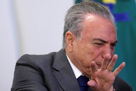 Presidente Michel Temer 12/04/2017 REUTERS/Ueslei Marcelino