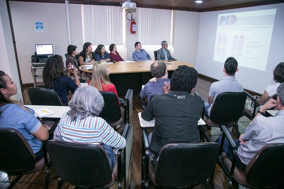 14/11/2017 - PORTO ALEGRE, RS - Coletiva da FEE sobre a população negra no mercado de trabalho. Foto: Maia Rubim/Sul21