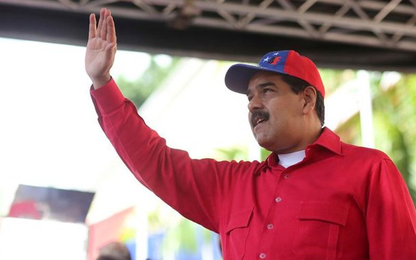 Presidente da Venezuela, Nicolás Maduro, durante evento no Palácio Miraflores, em Caracas 19/09/2017 Palácio Miraflores/Divulgação via REUTERS