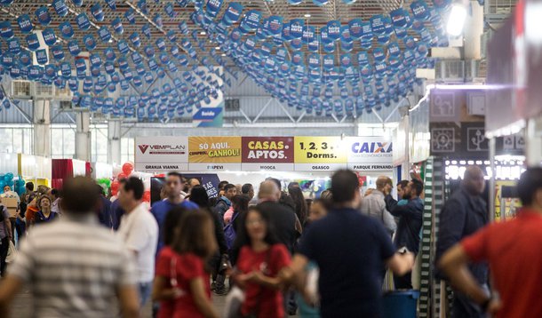 O Governador do Estado de São Paulo Geraldo Alckmin, participa da abertura do 13 Feirão da Casa Própria no Pavilhão de Exposições do Anhembi. Local: São Paulo/SP. Data: 26/05/2017. Foto: Luis Blanco/A2img