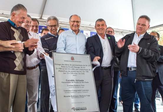 Alckmin em Ribeirão Branco Foto: Daniel Guimarães/A2img
