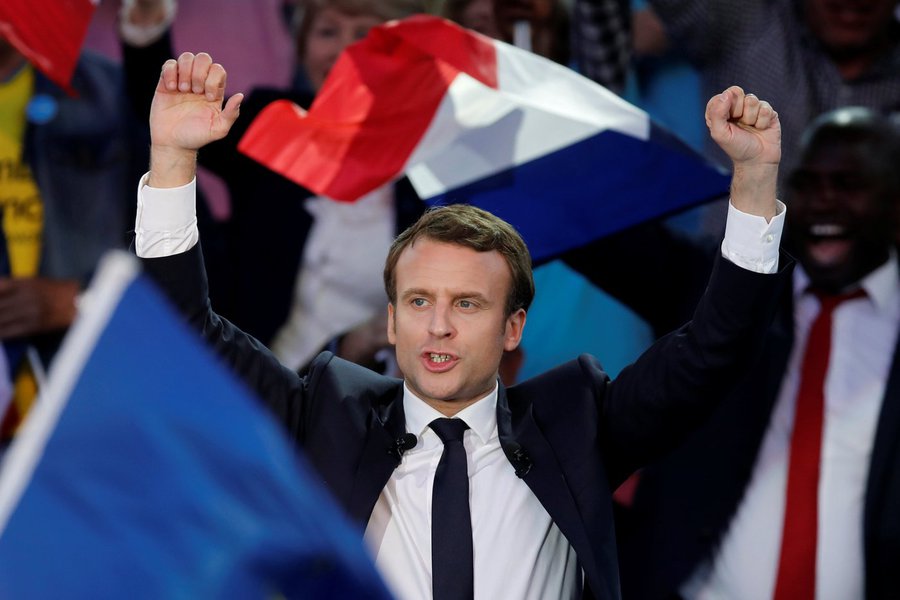 Emmanuel Macron, candidato da eleição presidencial francesa, em evento de campanha em Albi, na França. 04/05/2017 REUTERS/Benoit Tessier