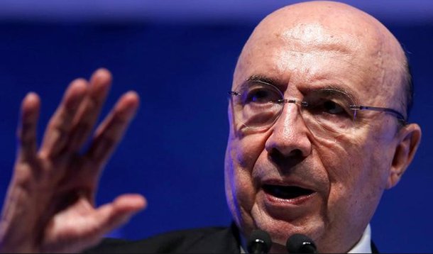 Ministro da Fazenda, Henrique Meirelles, discursa em encontro com empresários em São Paulo 14/09/2017 REUTERS/Leonardo Benassatto