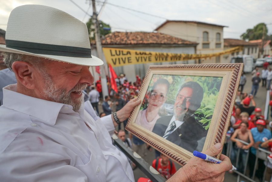 Lula caravana Minas