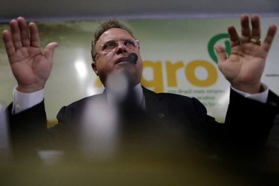 Blairo Maggi concede entrevista em Brasília 27/3/2017 REUTERS/Ueslei Marcelino