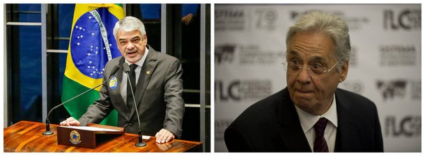 Senador Humberto Costa (PT-PE) e ex-presidente Fernando Henrique Cardoso (PSDB) 2