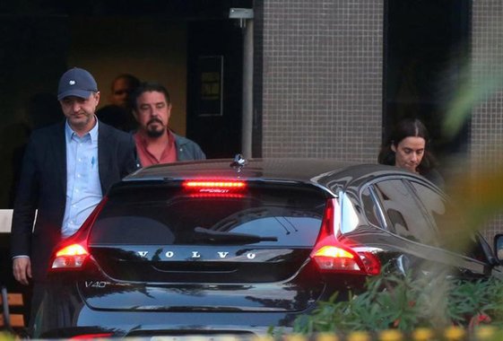 Empresário Joesley Batista deixa prédio da Polícia Federal em Brasília. 21/06/2017 REUTERS/Adriano Machado