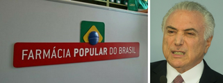 Temer, farmácia popular, remédios