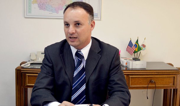 Wagner Mesquita de Oliveira assume a Secretaria Estadual da Segurança Pública.Curitiba, 08/05/2015.Foto: Osvaldo Ribeiro/SESP