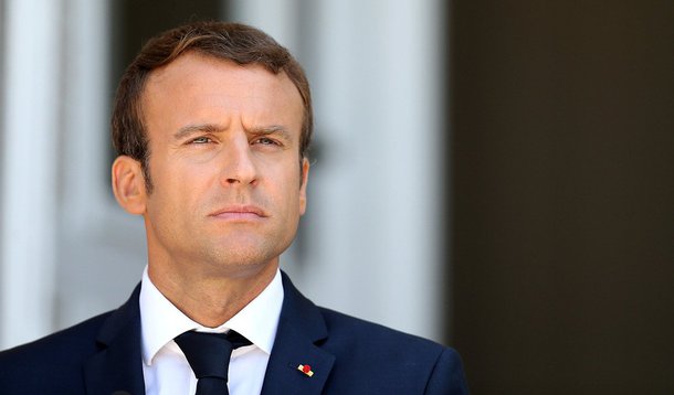 Presidente francês, Emmanuel Macron, durante coletiva de imprensa na Bulgária 25/08/2017 REUTERS/Stoyan Nenov