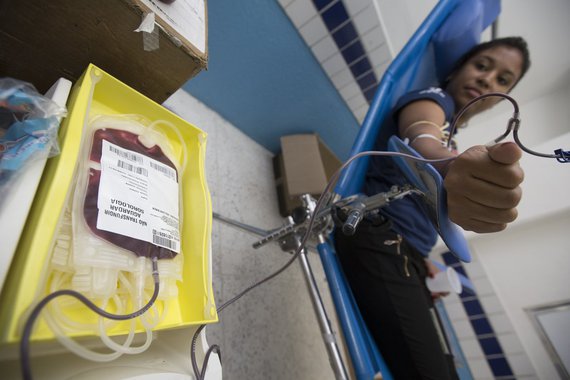DOACAO DE SANGUE NA FIC EM ACAO COM O HEMOCE