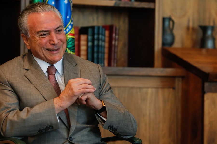 (Brasília - DF, 15/05/2017) Presidente Michel Temer durante entrevista para o programa Frente a Frente da Rede Vida. Foto: Marcos Corrêa/PR