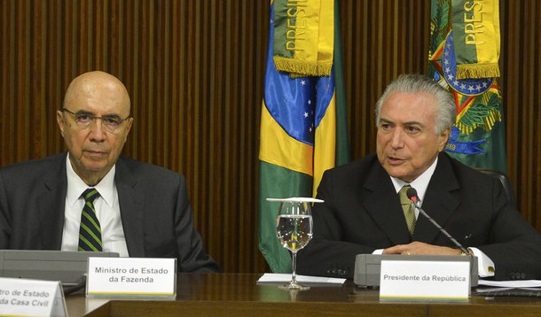 Brasília - O presidente interino Michel Temer apresenta as primeiras medidas econômicas para reequilibrar as contas do governo (José Cruz/Agência Brasil)