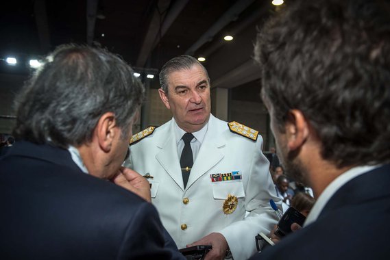 Almirante argentino Marcelo Srur