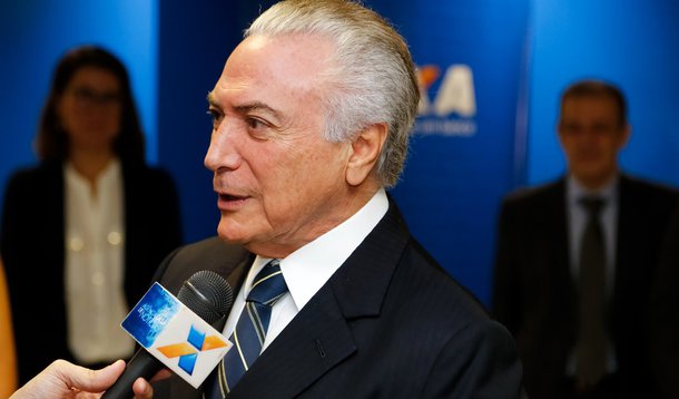 (Brasília - DF, 12/05/2017) Presidente Michel Temer durante visita à Agência da Caixa pelo Econômica Federal, pelo início do 3º ciclo de pagamentos do FGTS. Foto: Marcos Corrêa/PR