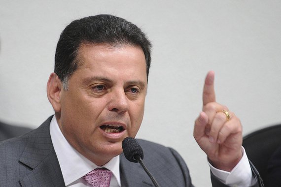 12-06-2012 - Brasília - Brasil - O governador de Goiás, Marconi Perillo (PSDB), presta depoimento à Comissão Parlamentar Mista de Inquérito (CPMI) do Cachoeira. Foto: Wilson Dias/ABr