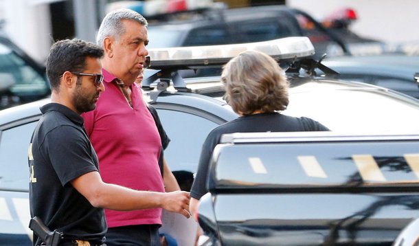 16/11/2017- Rio de Janeiro - Os deputados estaduais Jorge Picciani (na foto), Paulo Melo e Edson Albertassi, todos do PMDB, se entregam à Polícia Federal (PF) após terem prisão decretada Foto: Fernando Frazão/Agência Brasil