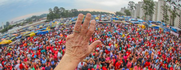 21/10/2017- São Bernardo- SP, Brasil- Lula visita ocupação Povo Sem Medo em São Bernardo Foto: Ricardo Stuckert