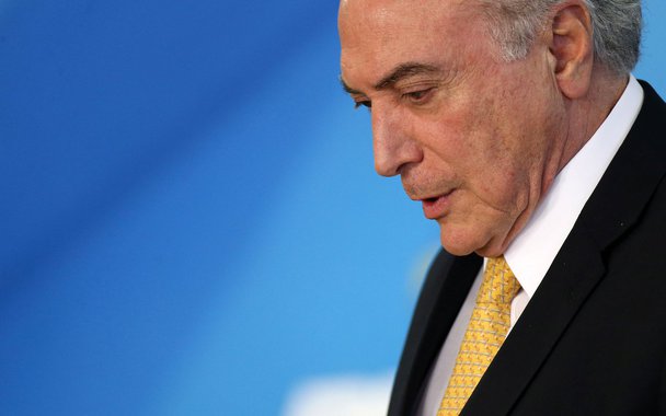 O presidente brasileiro Michel Temer participa de reunião no Palácio do Planalto em Brasília 12/09/2017 REUTERS/Adriano Machado