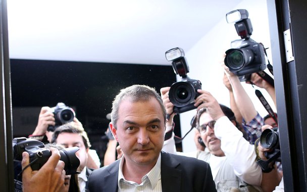 Empresário Joesley Batista, no aeroporto internacional de Brasília 07/09/2017 REUTERS/Adriano Machado