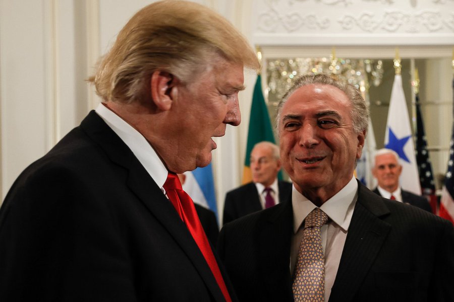 Temer e Trump