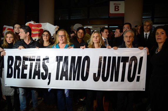 Protesto em defesa do juiz Marcelo Bretas