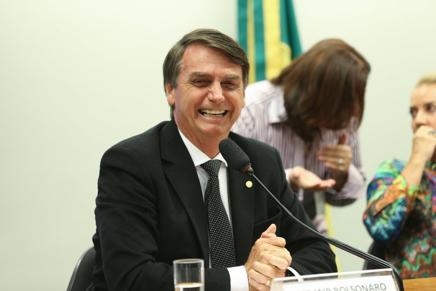 Brasília - Conselho de Ética rejeita processo contra o deputado Jair Bolsonaro, por elogiar Brilhante Ustra (Fabio Rodrigues Pozzebom/Agência Brasil)