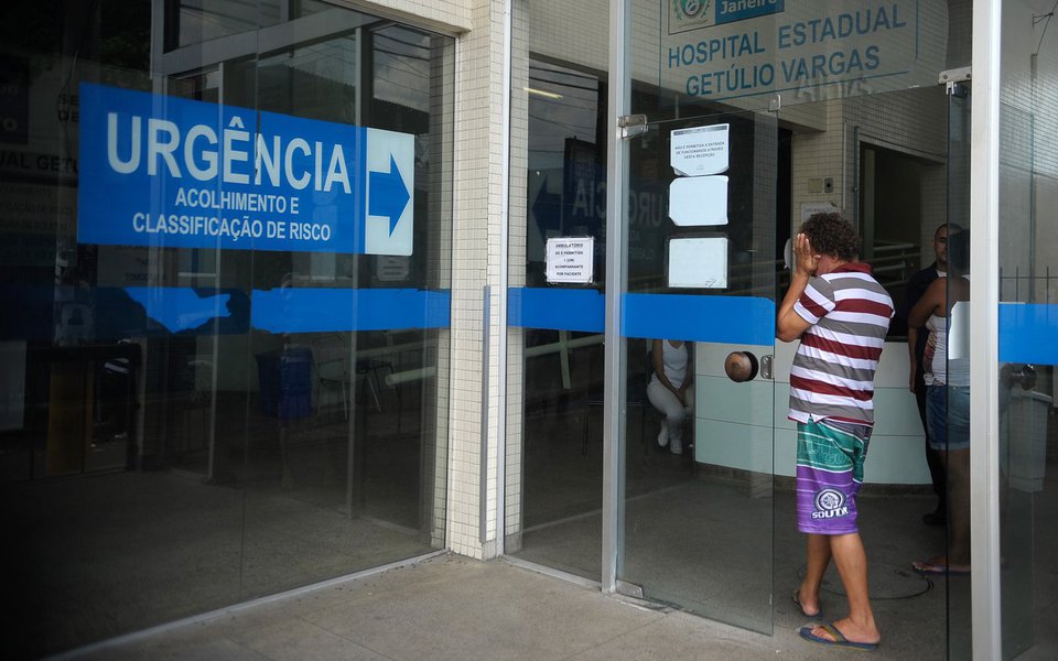 Rio de Janeiro - Hospital Estadual Getúlio Vargas, na Penha Circular, zona norte do Rio (Tomaz Silva/Agência Brasil)