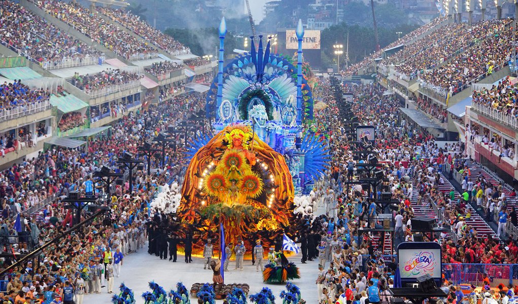 27/02/2017- Rio de Janeiro- RJ, Brasil- Carnaval 2017 - Desfile na Sapucaí - Beija-Flor - Grupo Especial. Foto: Fernando Grilli / Riotur