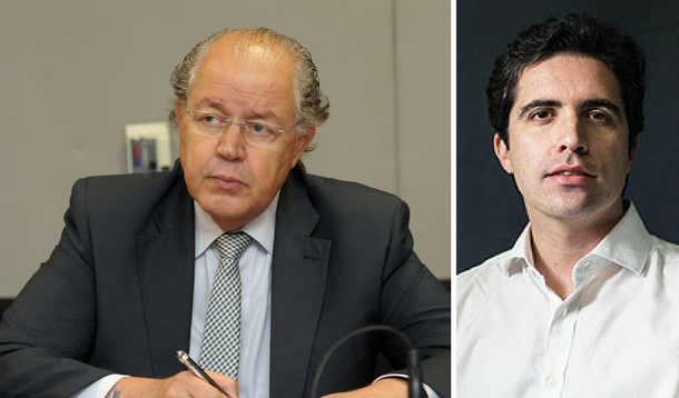Luiz Carlos Hauly e Bernardo Mello Franco